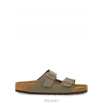 BIRKENSTOCK Mud 레더 Arizona 슬리퍼 151211STONE TP578409789
