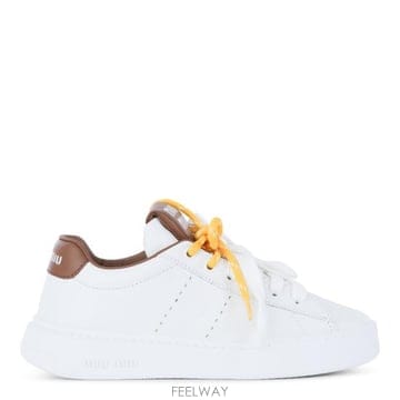 Miu Miu 26FW �̿�̿� ���� ����Ŀ�� 5E387EF005 3L48F0TPR BIANCO COGNAC26FW �̿�̿� ���� ����Ŀ�� 5E387EF005 3L48F0TPR BIANC