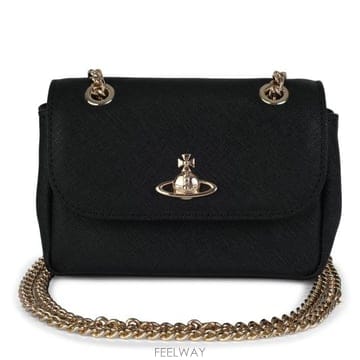 ViVienne westwood 26FW ���ȿ���Ʈ��� ���� �޽� ü�� ũ�ν��� 5C01000BW L001NN402 BLACK26FW ���ȿ���Ʈ��� ���� �޽� ü�� ũ�ν��� 5C01000B