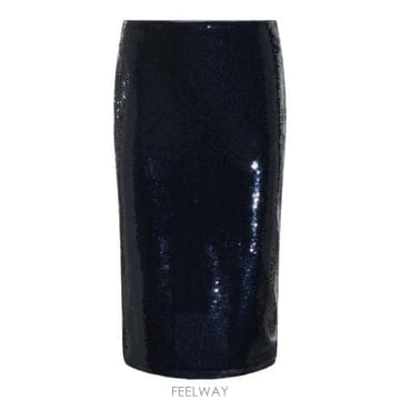 26FW 톰포드 미디 스커트 GCJ383 SDE541UEC ROYAL BLUE BROWN