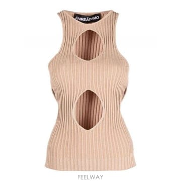 | Other Brand | 23FW ANDREADAMO Ribbed ��Ʈ ��ũ ž TO219472680475 TP57930108823FW ANDREADAMO Ribbed ��Ʈ ��ũ ž TO219472680475 TP5