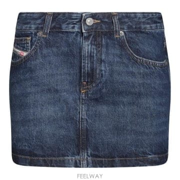 26SS 디젤 데님 스커트 A04935 09I2701 Blue