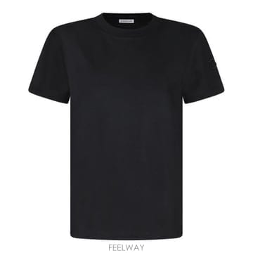 Moncler 26SS ��Ŭ���� �ڼ� �ΰ� ��ư Ƽ���� L10938C00029 89AUO999 BLACK26SS ��Ŭ���� �ڼ� �ΰ� ��ư Ƽ���� L10938C00029 89AUO