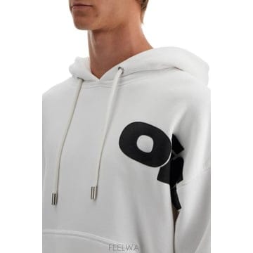 24FW Off 화이트 Off 화이트 스웨트 셔츠 OMBB085F24FLE00L0110 TP578401711