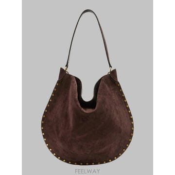Isabel Marant 26FW ���ں����� Oskan hobo ��� �� in suede PP0200FAB2C03M50CF TP57826FW ���ں����� Oskan hobo ��� �� in suede PP0200FAB2