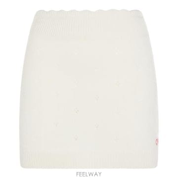 25FW 끌로에 미디 스커트 CH25WMJ06590 107 ICONIC MILK