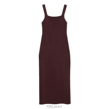25FW 케이트 미디 원피스 9808429 599 ALMANDINE