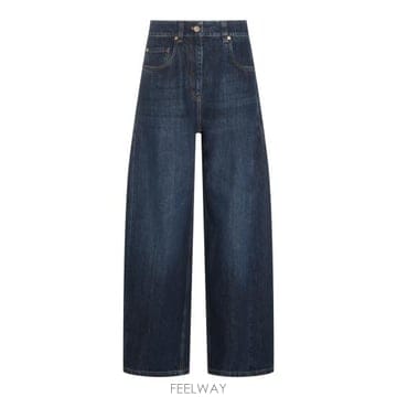 26FW 브루넬로 쿠치넬리 데님 팬츠 MA095P4059 C9370 DARK BLUE