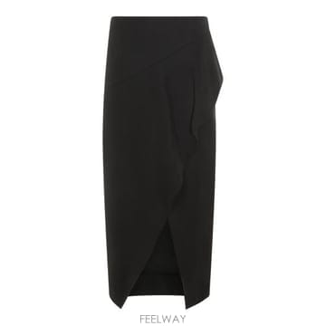 26SS 케이트 미디 스커트 4117527 200 BLACK