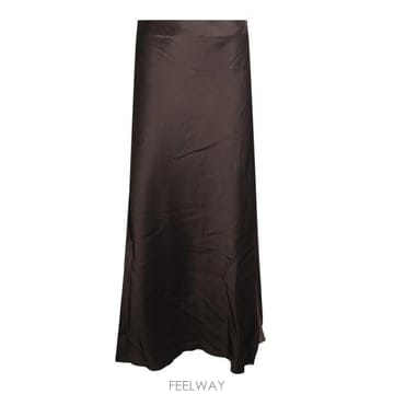 26SS 브루넬로 쿠치넬리 바이어스 컷 맥시 스커트 M0H38G3396 C2925 CACAO