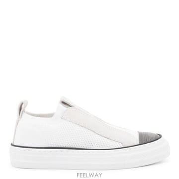 Brunello Cucinelli 26SS ���ڷ� ��ġ�ڸ� ����Ŀ�� MZ49G2940 C001 BIANCO26SS ���ڷ� ��ġ�ڸ� ����Ŀ�� MZ49G2940 C001 BIANCO