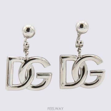 Dolce&Gabbana ��ü�ذ��ٳ� Silver Tone Brass Earrings WEN6P1W111187655 TP5804291��ü�ذ��ٳ� Silver Tone Brass Earrings WEN6P1W1111876