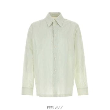 보테가 베네타 와이셔츠 CLASSICA A RIGHE 꼬또네 CUP B0442280466