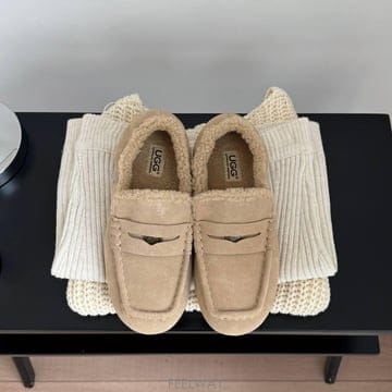 호주 양털 로메로 여성 로퍼 샌드 AS2144