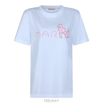 Marni 26SS ������ ���� Ƽ���� THJE0293S3 USCY84LOW01 Lily white26SS ������ ���� Ƽ���� THJE0293S3 USCY84LOW01 Lily wh