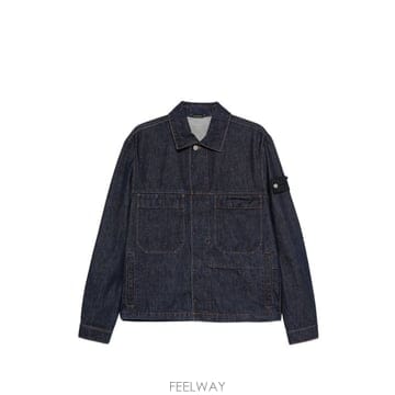 스톤 아일랜드 데님 코튼 자켓 L2S144100006S00J7VJ2 B0712296515