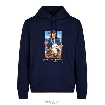Ralph Lauren 26FW ���� �����η� ���� Ƽ���� 710B21811 001 NEWPORT BEAR NAVY26FW ���� �����η� ���� Ƽ���� 710B21811 001 NEWPORT B