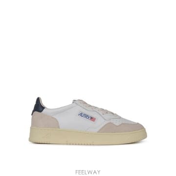 AUTRY 26FW ��Ʈ�� �޴޸���Ʈ �ο� ����Ŀ�� AULM LS28 LEAT SUEDE WHT BLUE26FW ��Ʈ�� �޴޸���Ʈ �ο� ����Ŀ�� AULM LS28 LEAT SU