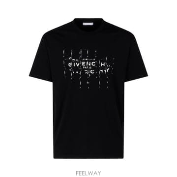 지방시 티셔츠 블랙