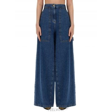 Etro 와이드 레그 Jeans WRNB0012AD230S9000 TP578082278