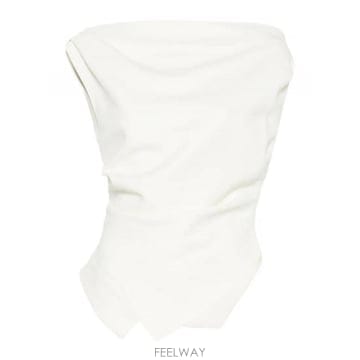 26FW 로헤 비대칭 탑 42020171OFFWHITE TP581419240