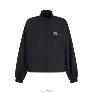 26SS 발렌시아가 루프 스포츠 트랙 수트 재킷 857691 TRO311055 WASHED BLACK