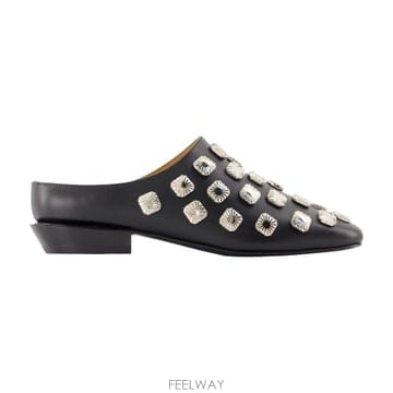 26 F/W 토가풀라 AJ1489 뮬 토가 PULLA 레더 블랙 FT B0732278607