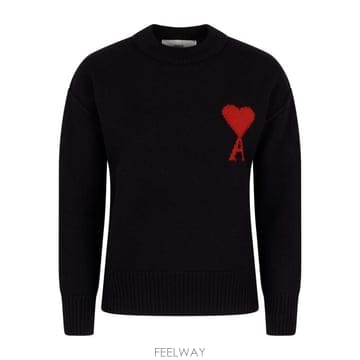 Ami 26FW �ƹ� �� ��Ʈ �� ũ��� ������ UKS838 018009 NOIR ROUGE26FW �ƹ� �� ��Ʈ �� ũ��� ������ UKS838 018009 NOIR 