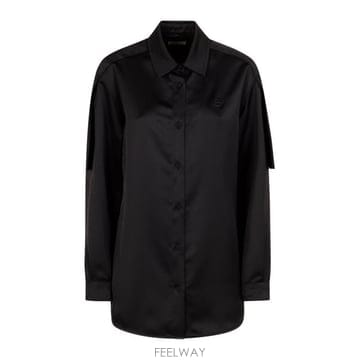 25FW 몽클레어 셔츠 32F00002 M6521999 Black