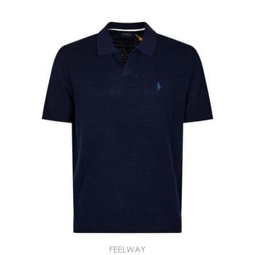 Ralph Lauren 26FW ���� �����η� ���� Ƽ���� 710B13891 004 BRIGHT NAVY DECKWASH WHT26FW ���� �����η� ���� Ƽ���� 710B13891 004 BRIGHT NA