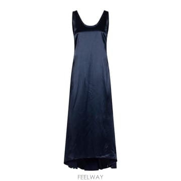 26SS 오프화이트 미디 원피스 2DB56NS26 FAB001W932 Night Sky Haute Red