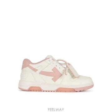 Off White 26SS ����ȭ��Ʈ ����Ŀ�� OWIA259C99 LEA0180130 WHITE PINK26SS ����ȭ��Ʈ ����Ŀ�� OWIA259C99 LEA0180130 WHITE P