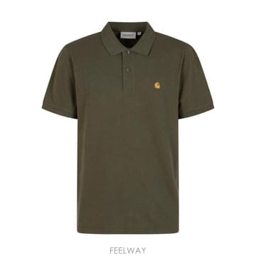 Carhartt 26FW Į��Ʈ WIP �������� ü�̽� ���� ���� I023807 3LRXX Leaf Gold26FW Į��Ʈ WIP �������� ü�̽� ���� ���� I023807 3LRX