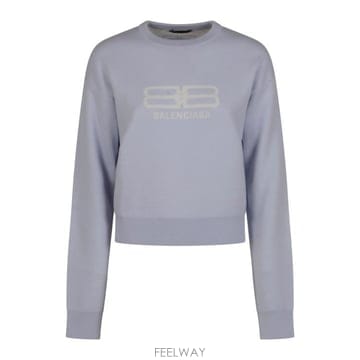Balenciaga 25FW �߷��þư� �ΰ� ��Ÿ���þ� ������ 850046 T17609076 LIGHT BLUE LATTE25FW �߷��þư� �ΰ� ��Ÿ���þ� ������ 850046 T1760907