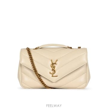 Saint Laurent 26FW ���ζ� ��� ��Ʋ�� ����Ų ���� ����� 801437 AAEAX9207 CREMA SOFT26FW ���ζ� ��� ��Ʋ�� ����Ų ���� ����� 801437 AA