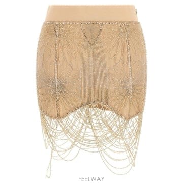 THE ATTICO 26FW ���Ƽ�� Beads Embroidery ��ĿƮ 261WCR00165EMB037RA298 TP580526FW ���Ƽ�� Beads Embroidery ��ĿƮ 261WCR00165EMB03
