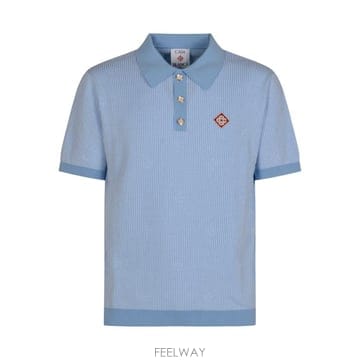 CASABLANCA 26FW ī�����ī ���� Ƽ���� MPF26KW143301 Light blue26FW ī�����ī ���� Ƽ���� MPF26KW143301 Light blue