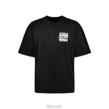 26FW 아미리 셔츠 AMTOJR1160 001 Black
