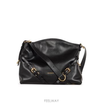 26FW 지방시 부아유 샤이니 레더 미디움 백 BB5131B2AE 001 001 BLACK