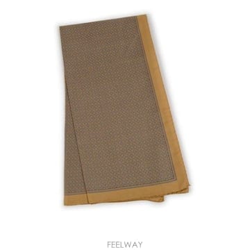 26SS 생로랑 머플러 스카프 858580 3Y0017788 OCHRE MULTICOLOR