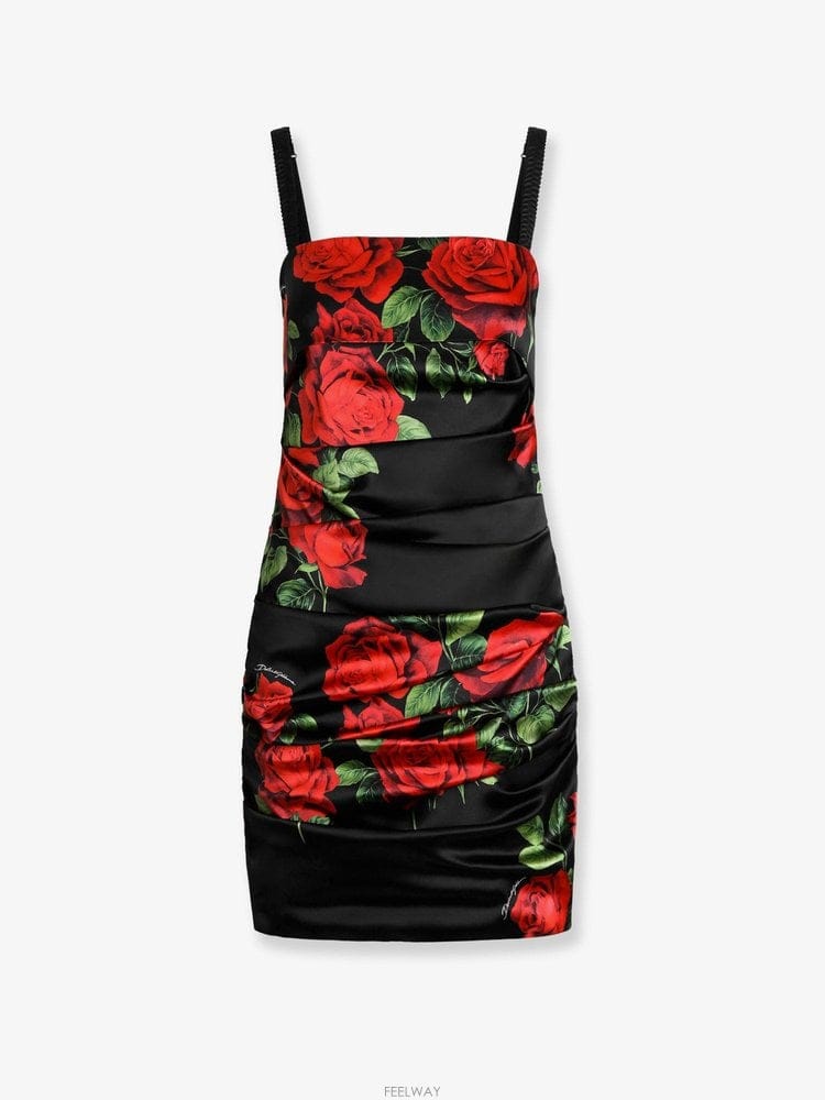 Dolce&Gabbana ��ü �� ���ٳ� ���� ��ƾ �巹�� WITH ���� ����Ʈ F619AT B0652283823��ü �� ���ٳ� ���� ��ƾ �巹�� WITH ���� ����Ʈ F619A