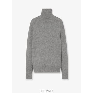 더 로우 긴팔 티셔츠 GYM GREY MELANGE