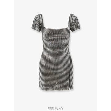 셀프 포트레이트 쇼츠 튈 드레스 WITH RHINESTONES AW B0652283853