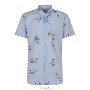 26SS 꼼데가르송 셔츠 B045 0511 BLUE CHECK