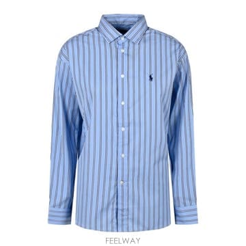 Ralph Lauren 26FW ���� �����η� ���� 211910743 514 2062 LT BLUE WHITE MUL26FW ���� �����η� ���� 211910743 514 2062 LT BLUE WHI