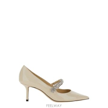 Jimmy Choo ������ Heeled ���� Bing Pump 65 BINGPUMP65PATLINEN TP571825061������ Heeled ���� Bing Pump 65 BINGPUMP65PATLINEN TP5
