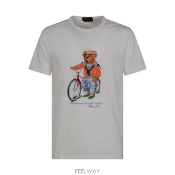 Ralph Lauren 26SS ���� �����η� ���� 710B16612 002 WHITE SUMMER BEAR26SS ���� �����η� ���� 710B16612 002 WHITE SUMMER BEA