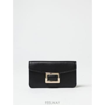 Roger Vivier 25FW ���� ��� Portafoglio Belle Vivier ���� ��� in pelle RAWAWSF25FW ���� ��� Portafoglio Belle Vivier ���� ��� 