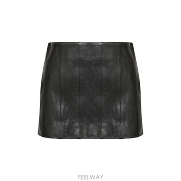 24FW 카이트 Meelar 레더 미니 스커트 4125843L843200 TP579255362