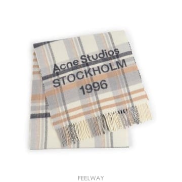 Acne 26SS ��ũ�� ��Ʃ��� ���÷� ��ī�� CA0385 AYS WHITE BEIGE26SS ��ũ�� ��Ʃ��� ���÷� ��ī�� CA0385 AYS WHITE BE